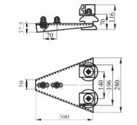 Троллеедержатель К-264