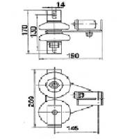 Троллеедержатель ДТН-8Е У1