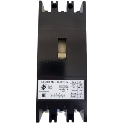 Выключатель автоматический 3ф  АЕ 2046  31,5А