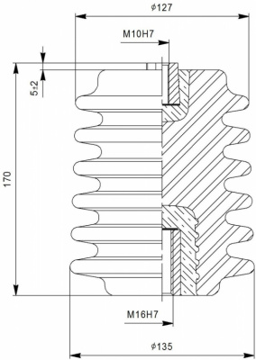 Изоляторы опорные ОФР-20-500 УХЛ 2