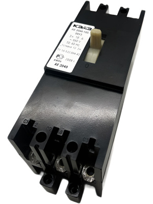 Выключатель автоматический 3ф  АЕ 2046  3,15А